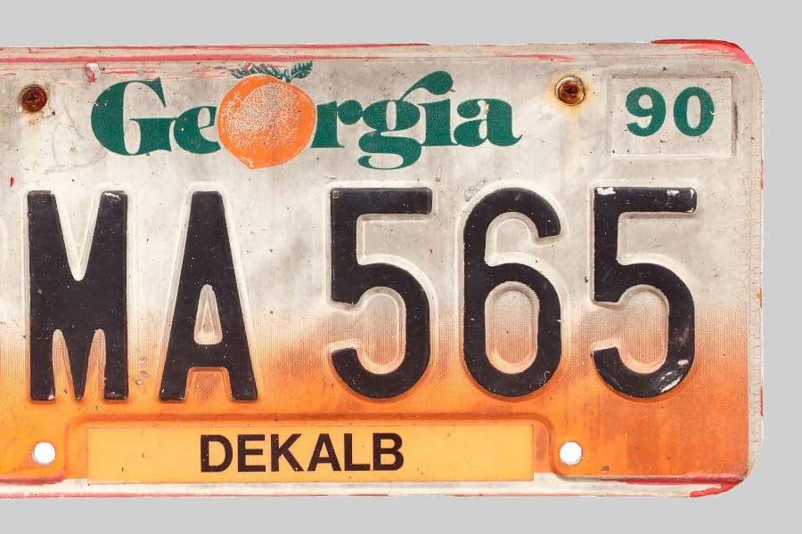 How To Remove Rusted Screws From A License Plate Car Roar